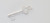 18th Birthday Key sterling silver charm .925 Eighteenth Birthdays charms side view