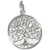 Tree of Life sterling silver pendant .925 Trees of Life pendants