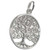Tree of Life sterling silver pendant .925 x 1 Trees of Life pendants