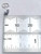 Apx 8mm Tiny Micro Rabbit sterling silver charm .925 TINY Rabbits charms detail