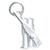 Cricket Bat Ball and wickets sterling silver charm .925 x 1 Cricketing charms