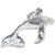 Humpback whale sterling silver charm .925 x 1 Whales and Hump Back charms B2