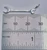 Spanner sterling silver charm .925 tools spanners mechanic charms side view