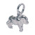 Gorilla Ape sterling silver charm .925 x 1 Apes and Gorillas charms