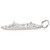 Ocean Liner ship sterling silver charm .925 x 1 Holiday Ships Charms
