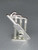 Cricket Bat Ball and stumps sterling silver charm .925 Cricketing charms
