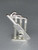 Cricket Bat Ball and stumps sterling silver charm .925 Cricketing charms additional view