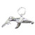 Humpback whale sterling silver charm .925 x 1 Hump Back Whales charms A1