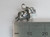 Gorilla Ape sterling silver charm .925 Gorillas Apes charms side view