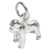 Sterling Silver Gorilla Charm Pendant 925 Ape Animal Bracelet Necklace Gift