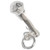 Sterling Silver Microphone Charm Pendant 925 Music Singer Bracelet Gift