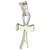 Ankh cross sterling silver pendant .925 Ankhs and key of life pendants