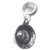 Kitty Bowl sterling silver bead charm .925 Cats Bowls beads charms