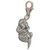 Otter sterling silver clip charm .925 otters clip on charms