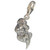 Otter sterling silver clip charm .925 otters clip on charms