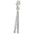Drumsticks sterling silver clip charm .925 Drumming Drummer clips charms