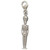 Toy soldier sterling silver clip charm .925 Nutcracker charms alternate view