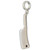 Meat cleaver bead sterling silver charm .925 Horror Butcher beads charms