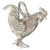 Cockerel sterling silver charm .925 Cockerels & Rooster charms