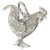 Cockerel sterling silver charm .925 Cockerels & Rooster charms