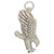 Eagle sterling silver charm pendant .925 Eagles charms & pendants