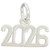 2026 sterling silver charm .925 Birthday Years Graduation Anniversary extra view
