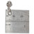 TINY Frog - Toad sterling silver clip charm .925 Toads - Frogs charms