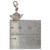 Teapot 2D sterling silver clip charm .925 Tea Pot clip on charms detail