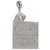Pyramid sterling silver bead charm .925 Egyptian Pyramids charms detail