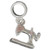 Sewing Machine sterling silver bead charm .925 Sew Tailor Dressmaker charms additional view 2
