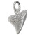 Shark Tooth sterling silver charm .925 Sharks teeth charms further view