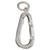 Carabiner sterling silver charm .925 Mountaineering & Climbing & climber charms