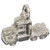 Truck Cab Semi Lorry sterling silver charm .925 Trucks Cabs charms further view