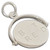 Best Friend spinner sterling silver charm pendant .925 BF Spinners