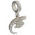 Prawn Shrimp sterling silver bead charm .925 Prawns Shrimps beads charms