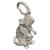 Rat sterling silver charm .925 Mice & Rats charms