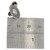 Welsh hat sterling silver charm .925 Het Gymreig charms size example