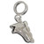 Roller Blade sterling silver bead charm .925 Roller Blading beads charms