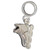 Roller Blade sterling silver bead charm .925 Roller Blading beads charms
