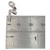 Number 7 sterling silver clip charm .925 Numbers Seven lucky charms
