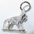 Monkey on branch sterling silver charm .925 Monkeys Climbing charms additional view