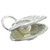 Oyster shell sterling silver charm .925 Oysters sea shells charms