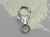 1 x 11mm Lobster Clasp Clip Trigger sterling silver fitting finding additional view
