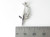 Dolphin with Calf sterling silver charm .925 Dolphins charms detail