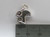 Pram sterling silver charm .925 x 1 Baby Babies Pushchair Stroller size example