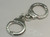 Handcuffs sterling silver charm .925 Hand Cuffs Cuff charms additional view