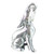 Howling Coyote sterling silver charm .925 x 1 Coyotes charms