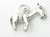 Old Nag Horse sterling silver charm .925 Horses charms extra view