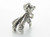 Eagles Claw SMALL sterling silver charm .925 Eagle Claws charms additional view