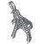 Claw sterling silver large charm pendant .925 x 1 Eagles Claws charms